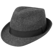 Classic Herringbone Trilby Hat by Lipodo - 309,00 kr