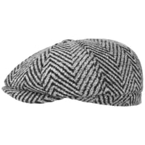 Coarse Herringbone Flat Hat by Lipodo - 299,00 kr
