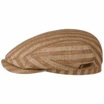 Coffee Dyed Barista Driver Flat Cap by Stetson - 889,00 kr