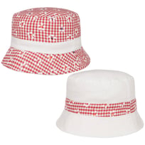 Cotton Check Bucket Vendbar Hat by McBURN - 259,00 kr