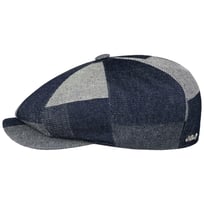 Cotton Patchwork 8 Panel Flat Cap by Balmoral - 659,00 kr