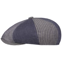 Cotton Patchwork Flat Cap by Lipodo - 259,00 kr