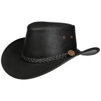 Couta Faux Leather Westernhat by Scippis - 349,00 kr