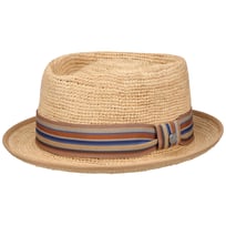 Crochet Raffia Pork Pie Str�hat by Lierys - 999,00 kr