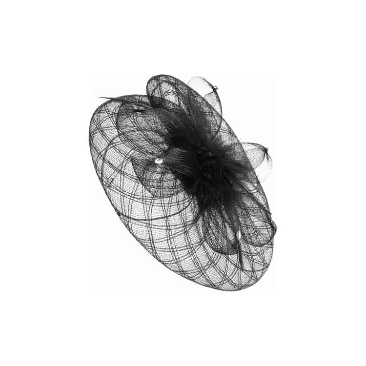 Crynol Fascinator Med Fjer by McBURN - 349,00 kr