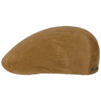 Curson Cord Driver Flat Cap by Stetson - 739,00 kr
