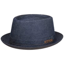 Danvick Denim Pork Pie Stofhat by Stetson - 739,00 kr