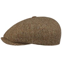 Darsley Harris Tweed Flat Cap by Stetson - 1339,00 kr