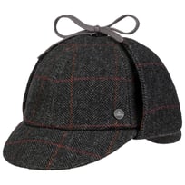 Deerstalker Check Kasket by Lierys - 669,00 kr