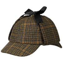Deerstalker Houndstooth Kasket by Lipodo - 349,00 kr