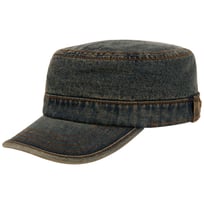 Denim Army Cap by Stetson - 589,00 kr