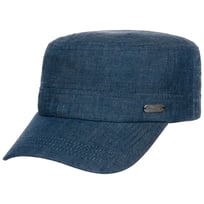 Denim Cotton Army Cap by Chillouts - 259,00 kr