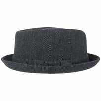 Diamond Crown Herringbone Uldhat by Lipodo - 309,00 kr