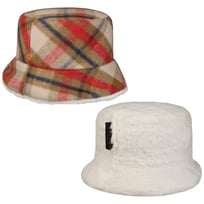 Doriet Check Bucket Vendbar Hat by Mayser - 829,00 kr