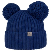 Double Pom Strikket Hue by Lierys - 389,00 kr