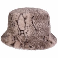 Ella Ros� Bucket Fake Fur Stofhat by Mayser - 919,00 kr