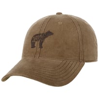Embroidered Bear Jernbanefl�jls Kasket by Stetson - 369,00 kr
