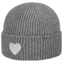 Extra Fine Merino Heart Strikket Hue by Lierys - 589,00 kr