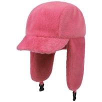 Faux Fur Kasket med �reklapper by Seeberger - 419,00 kr