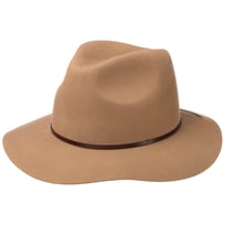 Fine Uld Fedora med L�derb�nd by Lierys - 999,00 kr