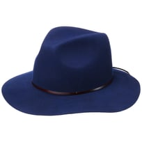 Fine Uld Fedora med L�derb�nd by Lierys - 999,00 kr