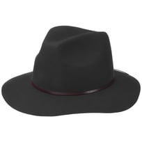 Fine Uld Fedora med L�derb�nd by Lierys - 999,00 kr