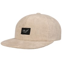 Flat 6 Panel Beige Jernbanefl�jls Kasket by Reell - 349,00 kr