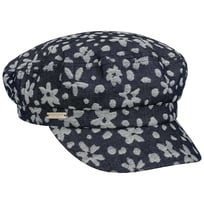 Flower Denim Skipperkasket by Seeberger - 309,00 kr