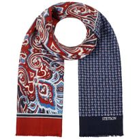 Four Colours Paisley Uldhalst�rkl�der by Stetson - 519,00 kr