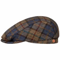 Frankie Soft Check Shetland Flat Cap by Mayser - 829,00 kr