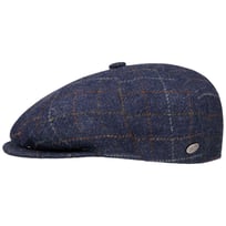 Galvin Windowpane Plaid Flat Cap by Bailey 1922 - 529,00 kr