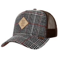 HFT Check Logo Patch Tweed Kasket by Djinns - 229,00 kr