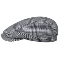 Hardwick Houndstooth Flat Cap by Stetson - 959,00 kr