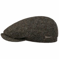 Harris Tweed Driver Flat Cap by Stetson - 1109,00 kr