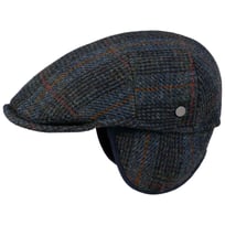 Harris Tweed Ear Flaps Flat Cap by Lierys - 919,00 kr