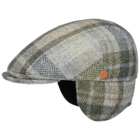 Harris Tweed Flat Cap med �reklapper by Mayser - 1339,00 kr
