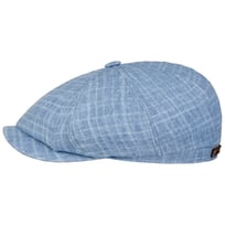 Hatteras Barista Linned Flat Cap by Stetson - 889,00 kr