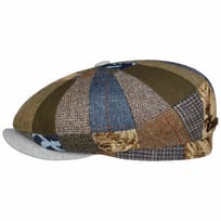 Hatteras Barista Patchwork Flat Cap by Stetson - 739,00 kr