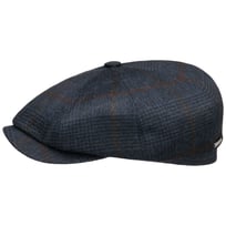 Hatteras Cashmere Check Flat Cap by Stetson - 2229,00 kr
