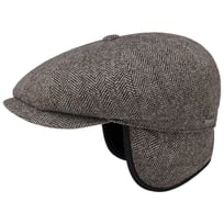 Hatteras Classic Ear Flaps Flat Cap by Stetson - 959,00 kr