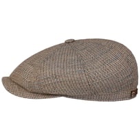 Hatteras Coffee Dyed Barista Flat cap by Stetson - 889,00 kr
