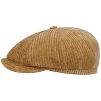 Hatteras Corduroy Jersey Flat Cap by Stetson - 739,00 kr