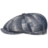 Hatteras Cotton Jacquard Flat Cap by Stetson - 739,00 kr