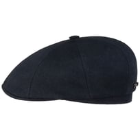 Hatteras Custer Denim Flat Cap by Stetson - 959,00 kr