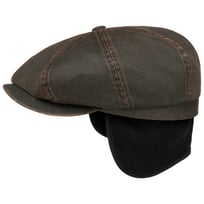 Hatteras Datto Flat Cap med �reklapper by Stetson - 809,00 kr