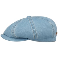 Hatteras Denim Barista Flat Cap by Stetson - 669,00 kr