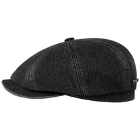 Hatteras Denim Garage Flat Cap by Stetson - 669,00 kr