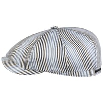 Hatteras Fresh Stripes Flat Cap by Stetson - 779,00 kr