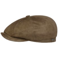 Hatteras Goat Leather Flat Cap by Stetson - 1339,00 kr