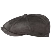Hatteras Goat Suede Flat Cap by Stetson - 1339,00 kr